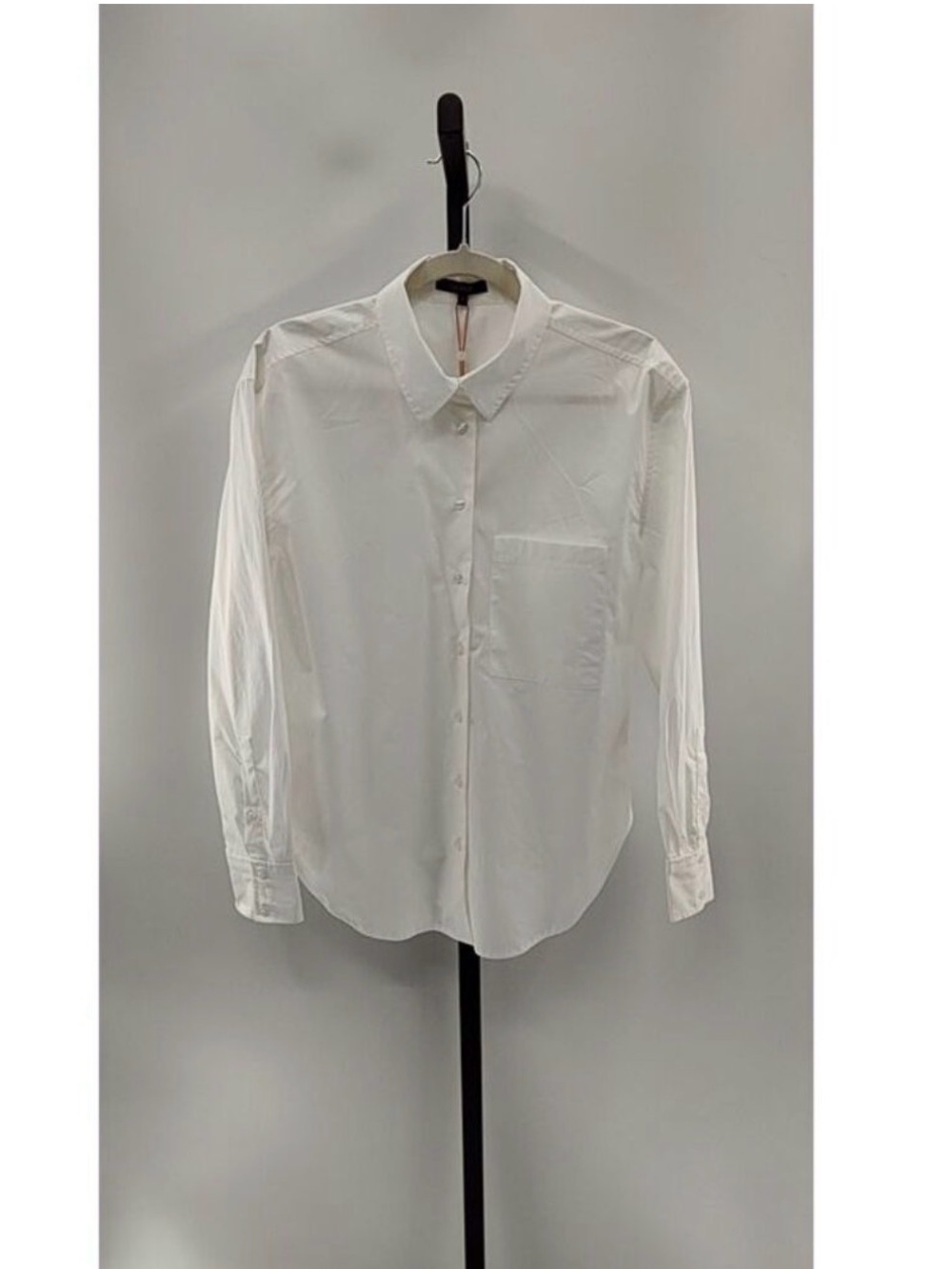 Quince Women 100% Organic Cotton Poplin Long Sleeve
Boyfriend Shirt White Top M